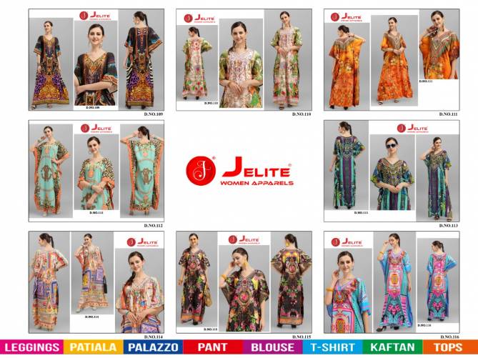 Kaftan Afreen Vol-2 Latest Fancy Designer Casual Wear Polyester Printed Kaftan Collection